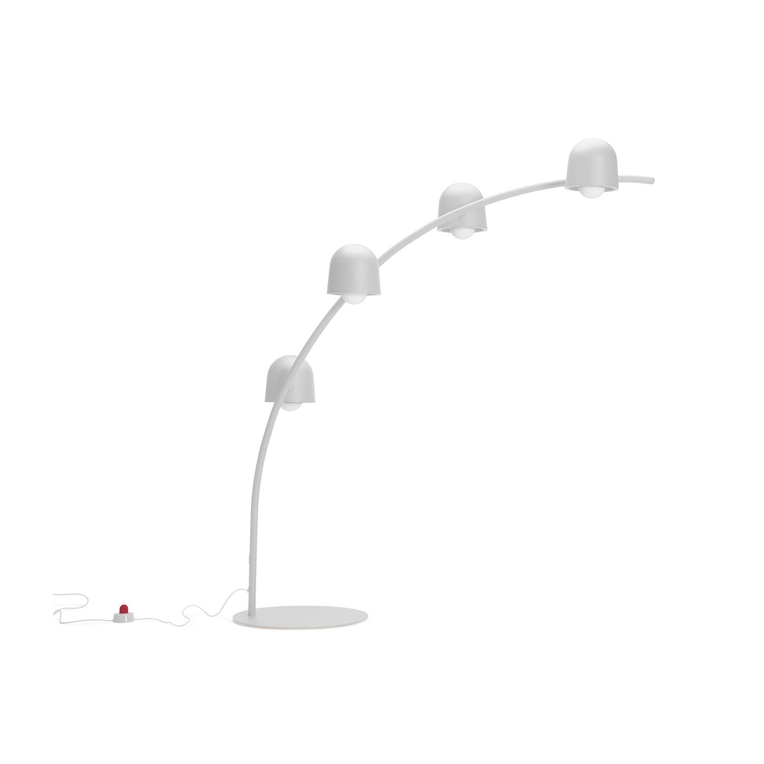 Big Lebowski gulvlampe light grey