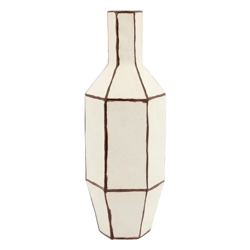 Facet 3 19,5x18x55,5 cm Lertøj Off white