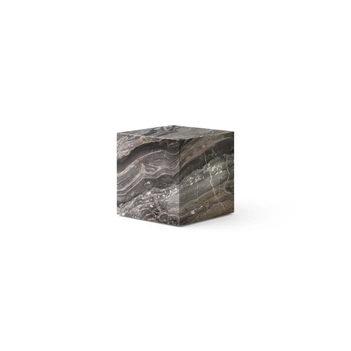 Audo CPH, Plinth-bord i marmor, Grey Galaxy