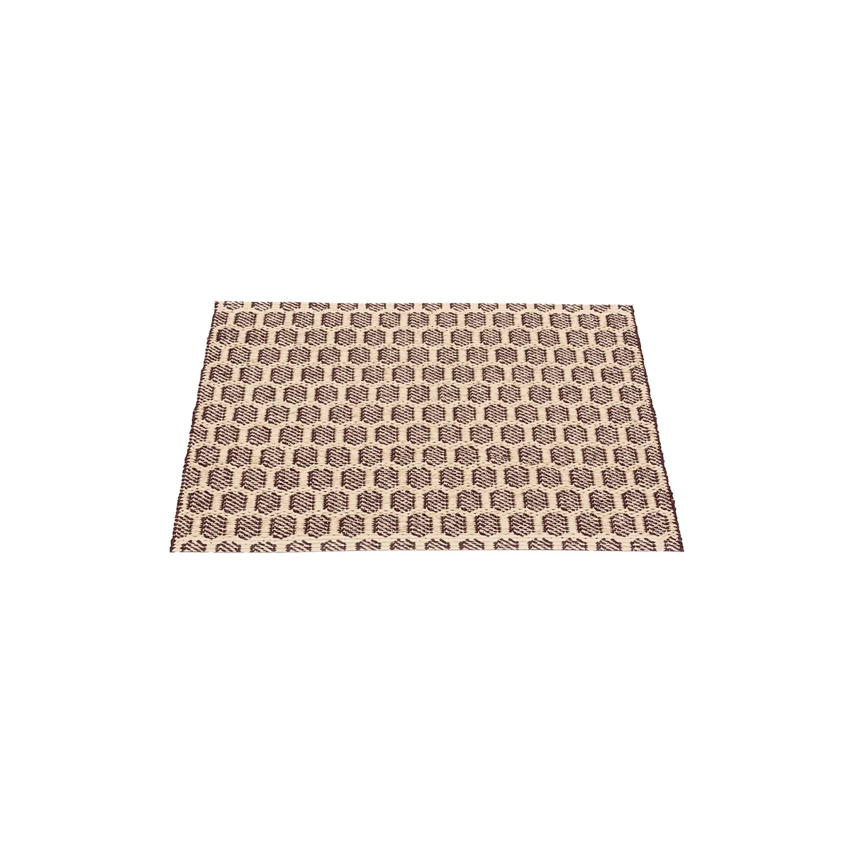 Vendbar Plastmåtte MIMI Burgundy/Cream 70x50 cm