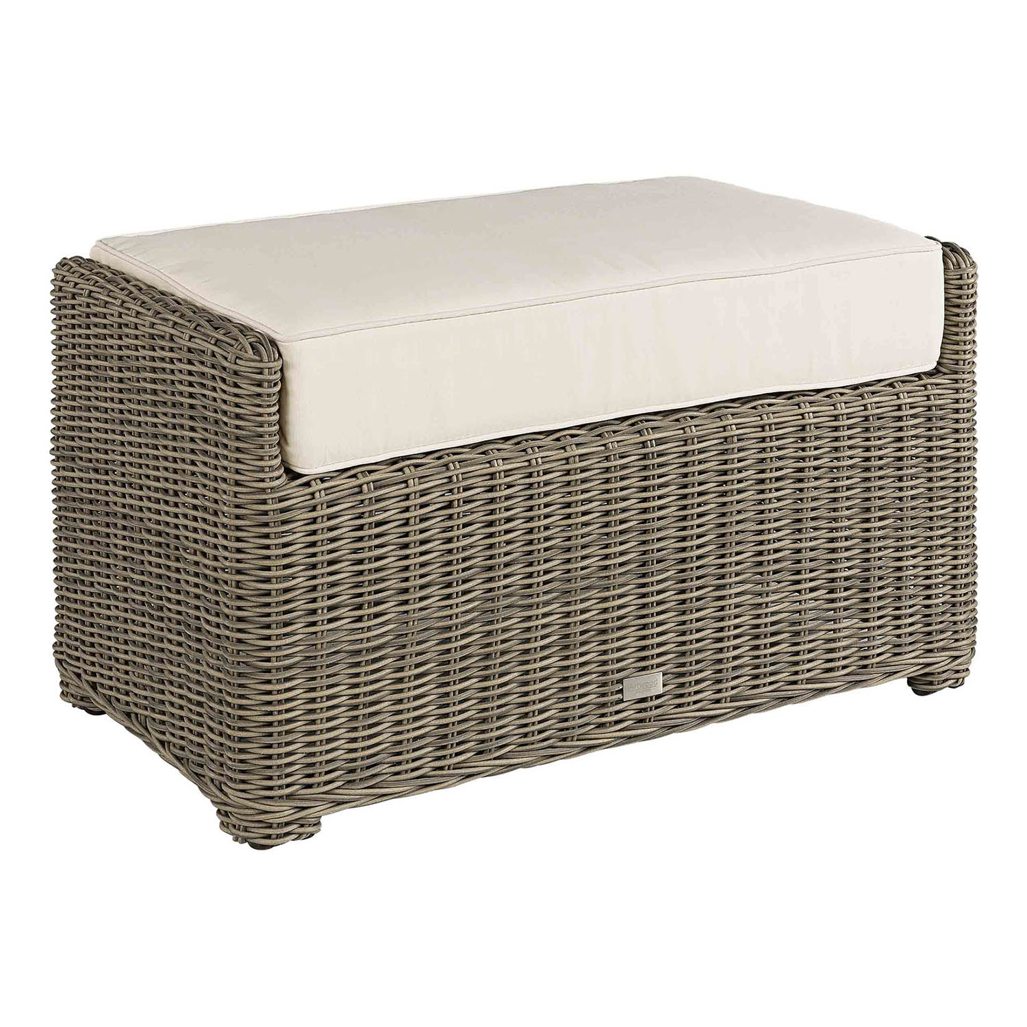 Monterey skammel Vintage Grey ekskl. pude