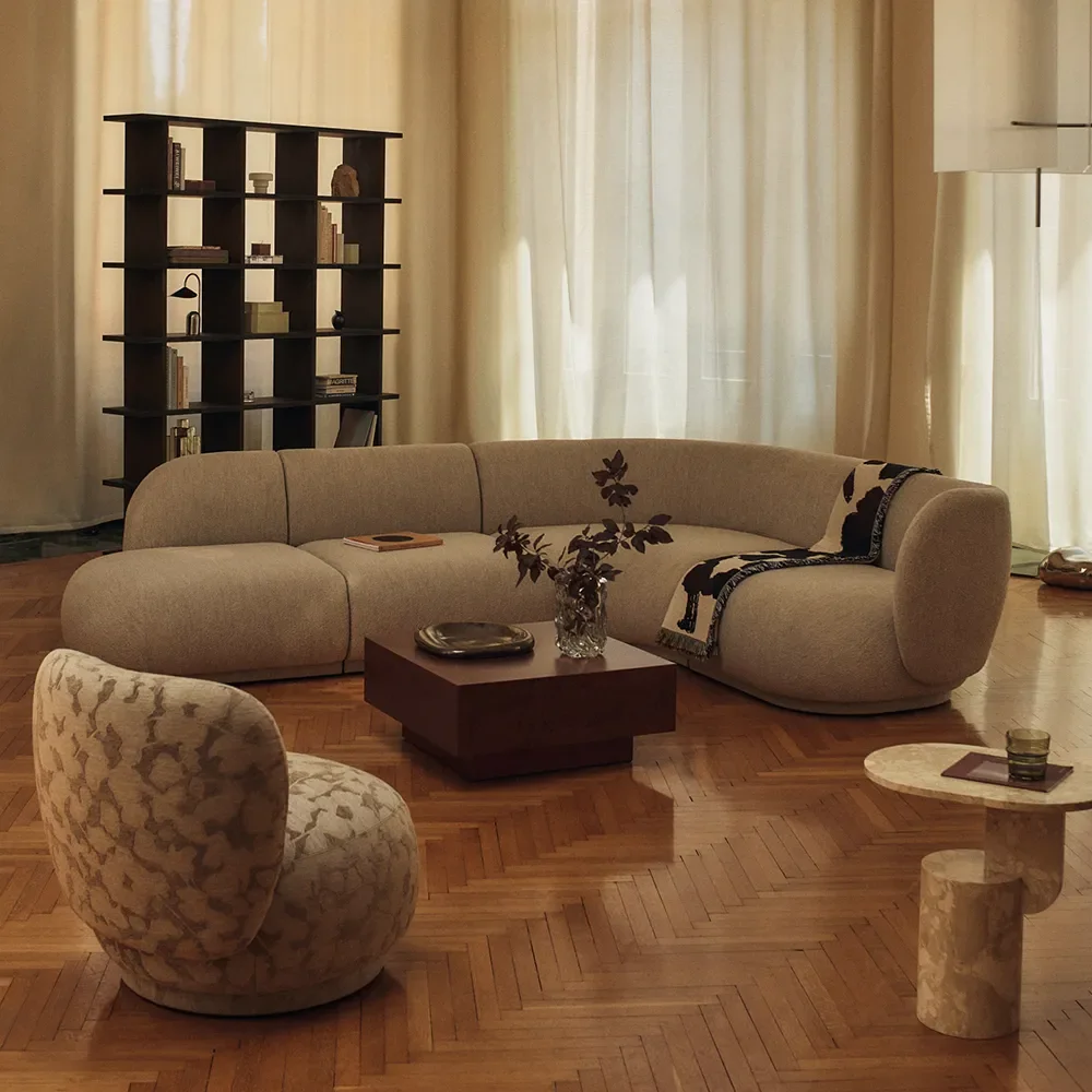 Tæppe i økologisk bomuld Cilla