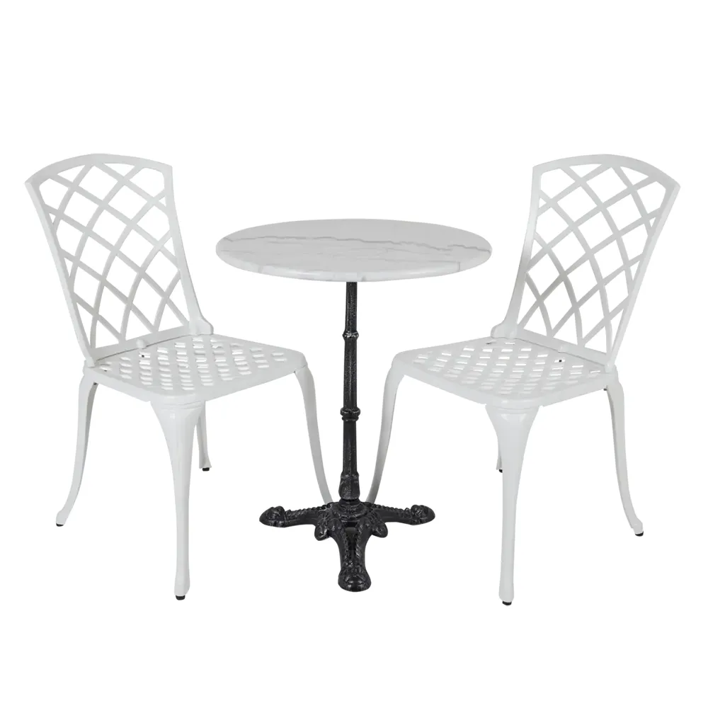 Loire Marmorbord 60 Hvid