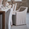 Firenze spisestol mouline linen fabulous flax