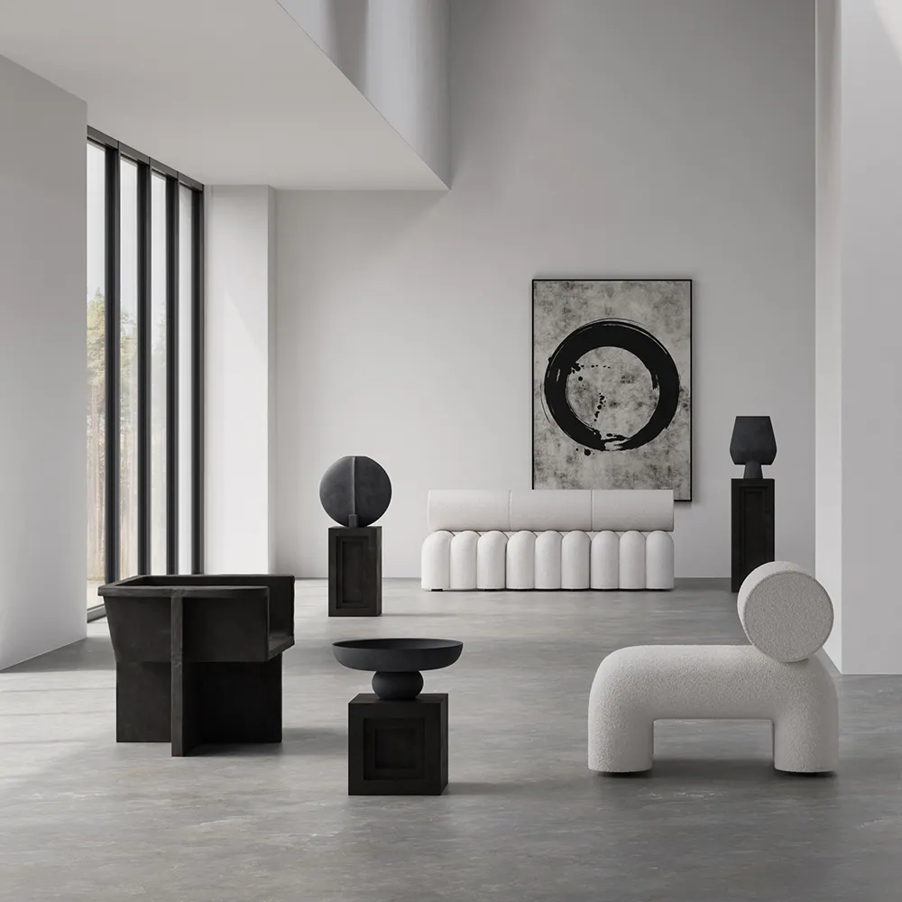 Foku Lænestol - Off White