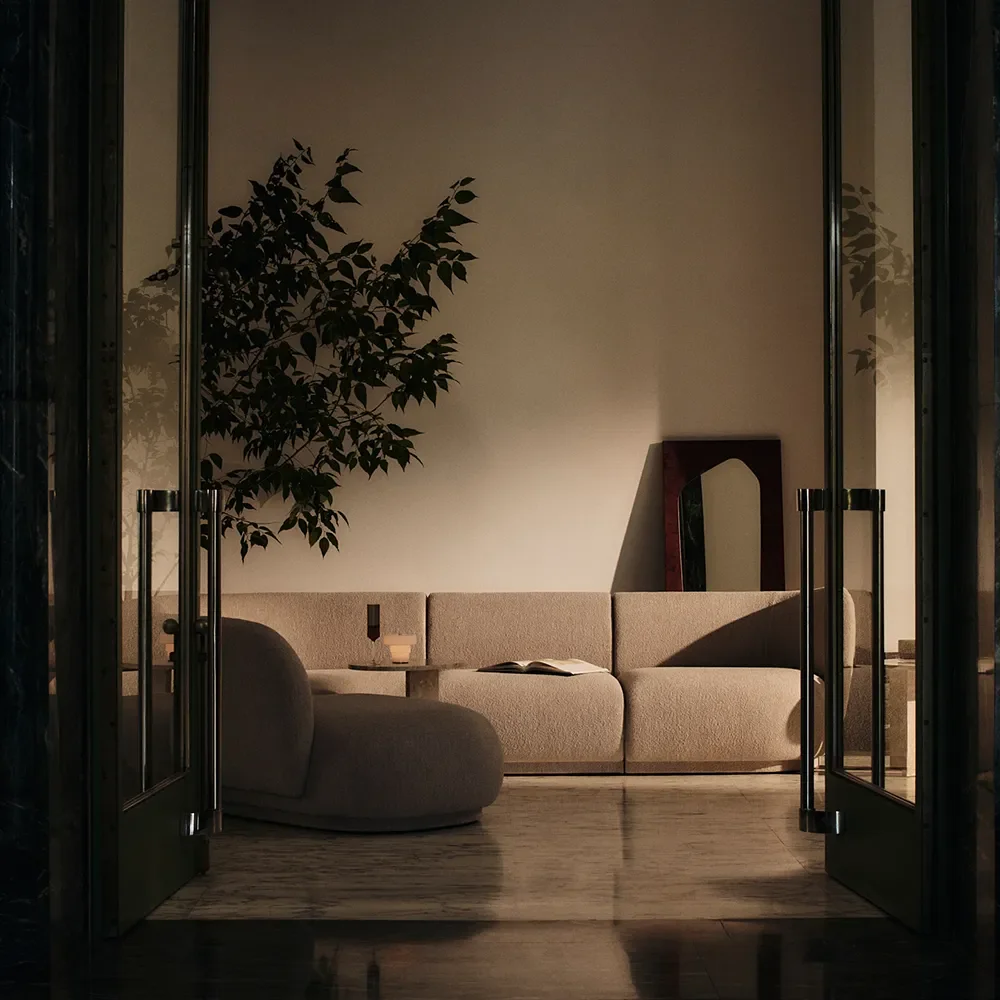 Mundblæst Bærbar Dæmpbar LED-Bordlampe Ripple