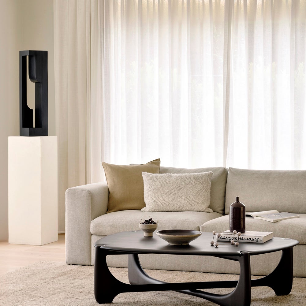 Lin Pudebetræk Ginger 50x50 cm