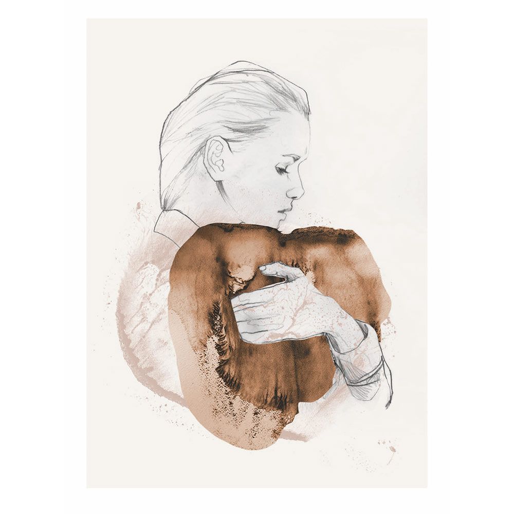 Anna Bülow, Anna Bülow poster Hold 50x70 cm