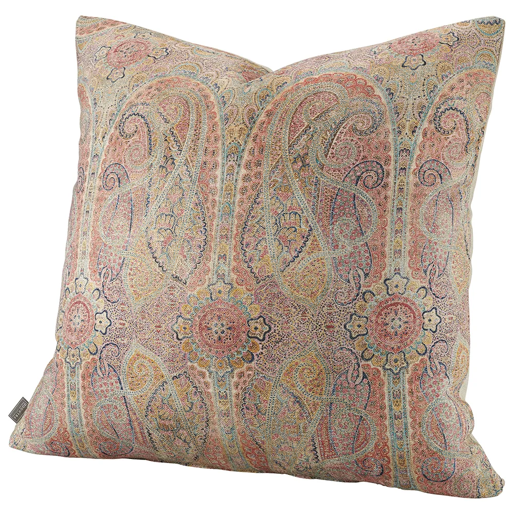 SHELDON Pudebetræk Paisley/Rose - 60x40