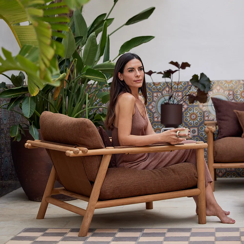 Sticks Lænestol Teak