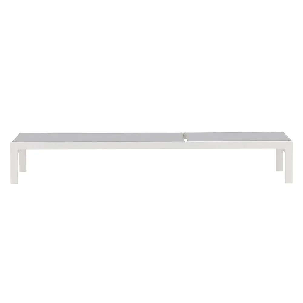 Copacabana solseng hvid/grå 2-pak 