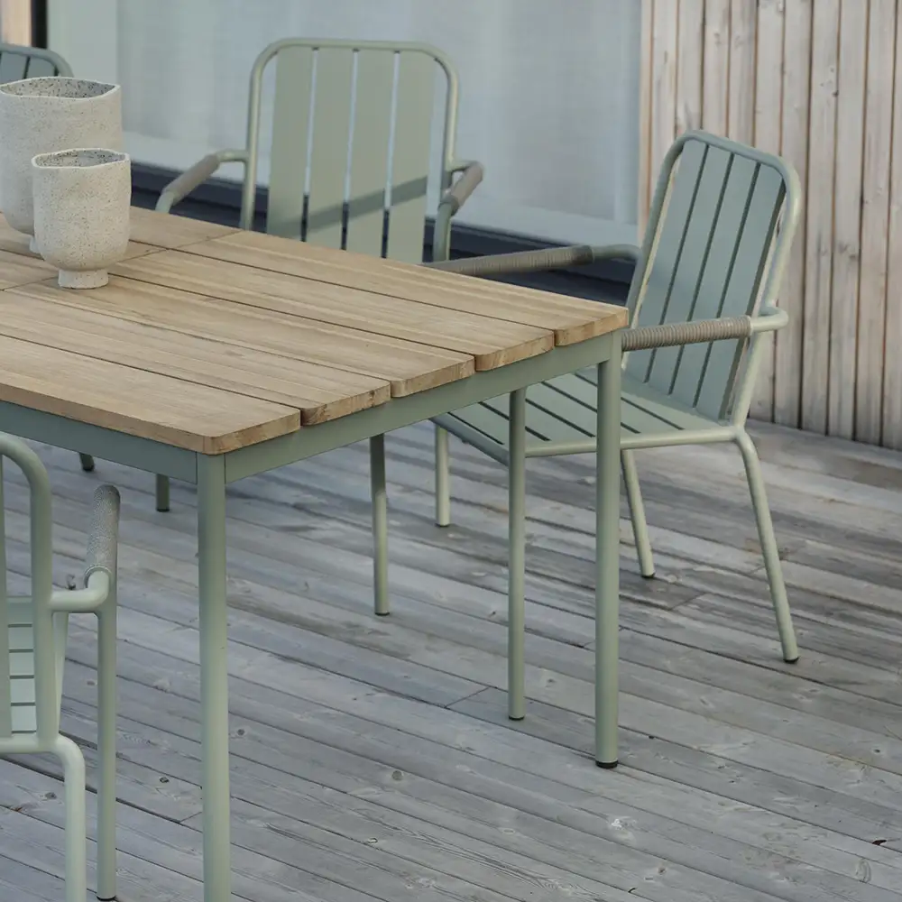 Innes Stol/Karmstol Dusty Green Brafab