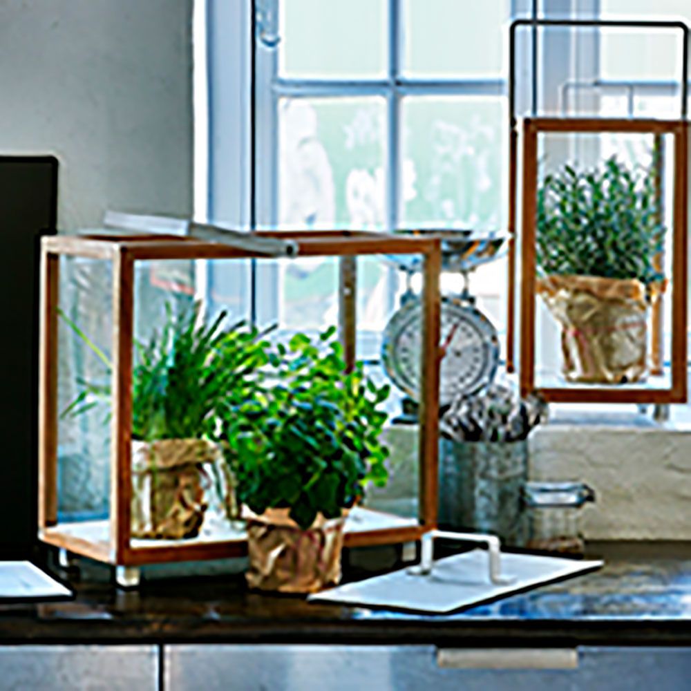 Lighthouse Lysestage Grå Lille