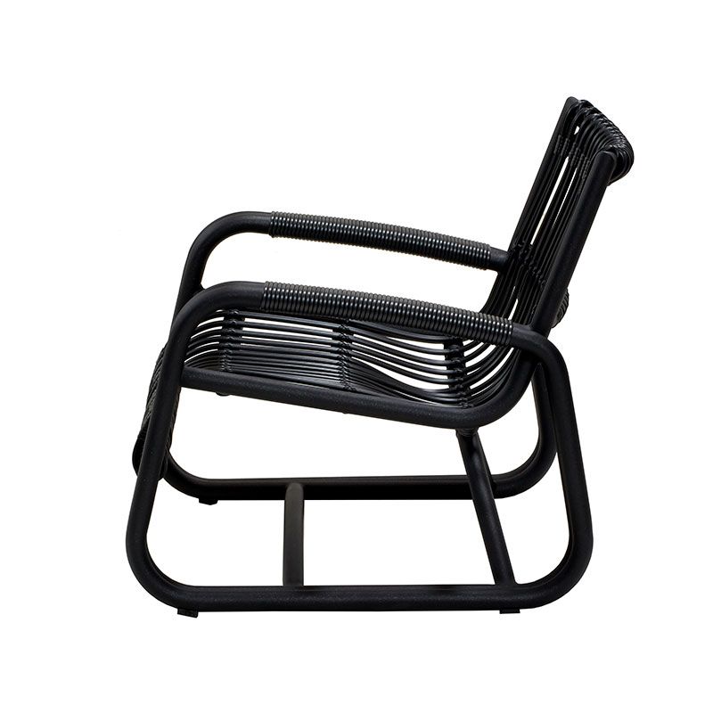 Curve lænestol grå