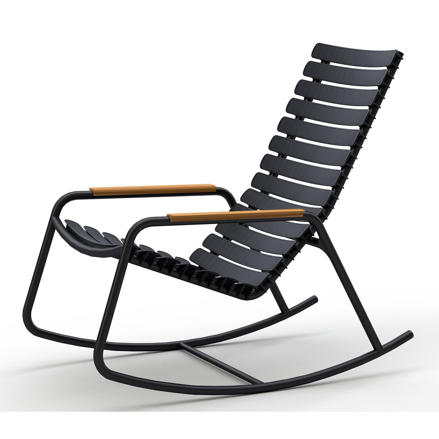 ReClips Rocking Chair gyngestol - Bamboo/Black - HOUE