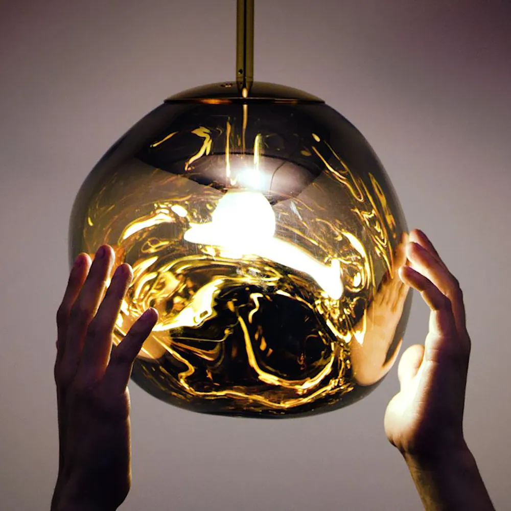 Melt Pendant Mini Gold LED