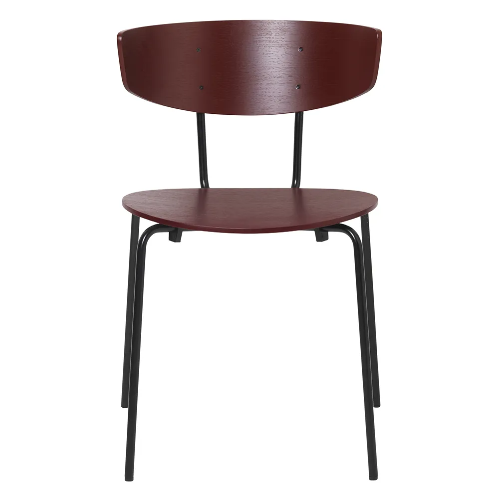 Ferm Living, Herman Spisebordsstol - Red Brown