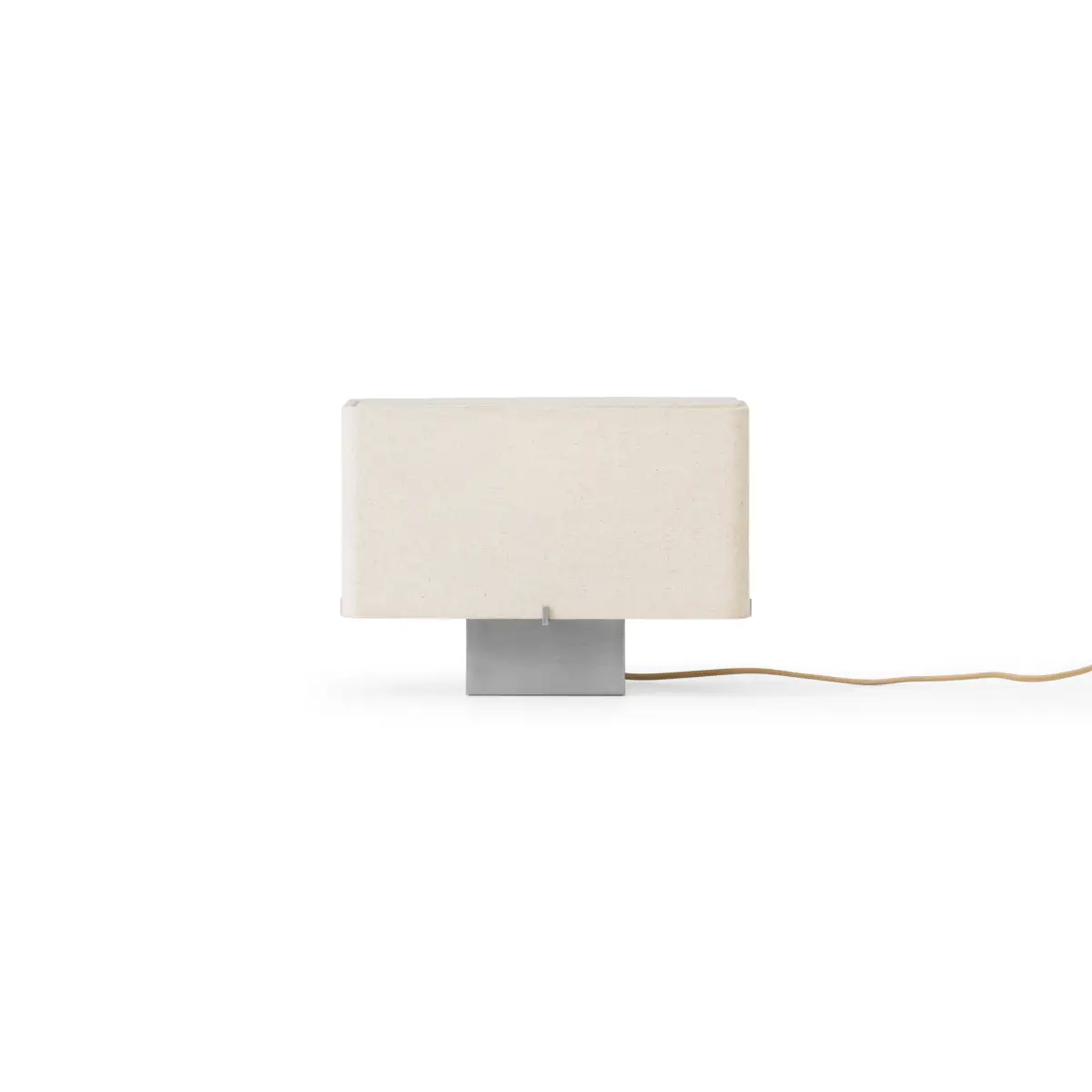 Audo CPH, Nonna Bordlampe Børstet/Tekstil Sand H24 cm