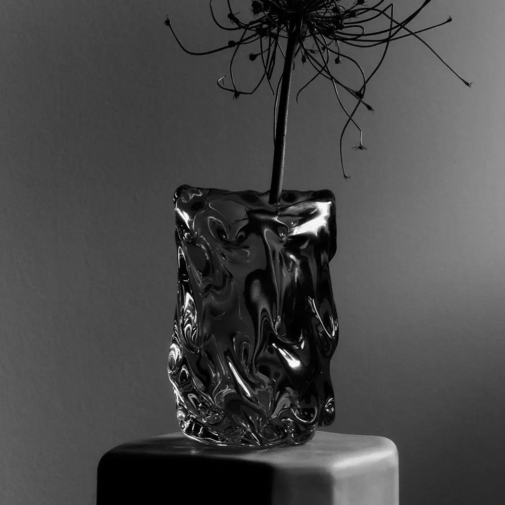 Mundblæst Vase Virelle H 24 cm