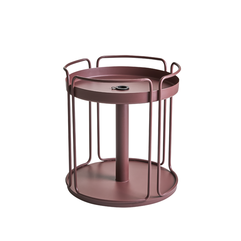 Brafab, SHADY Sidebord - Zin Rød