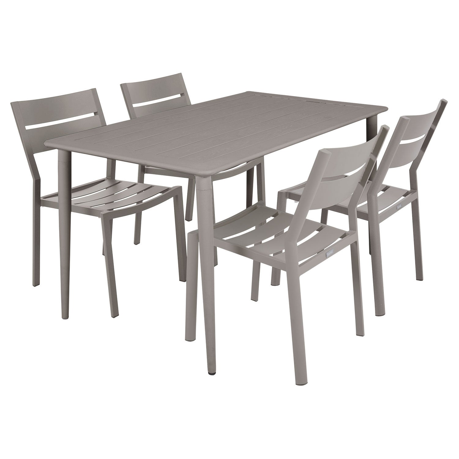 Brafab, Nimes/Delia Spisebordssæt Khaki Brafab