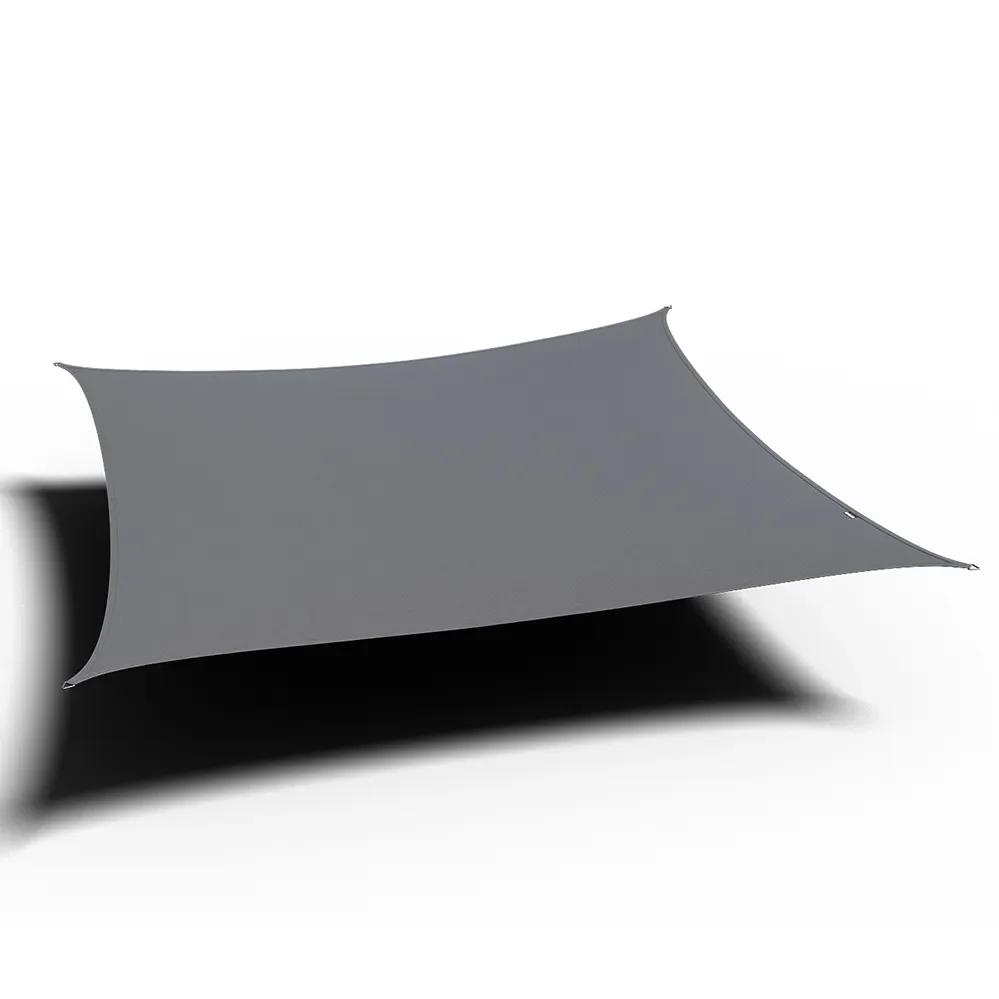 Platinum Sun & Shade, Dreamsail solsejl vandtæt kvadratisk 400x400 cm grå