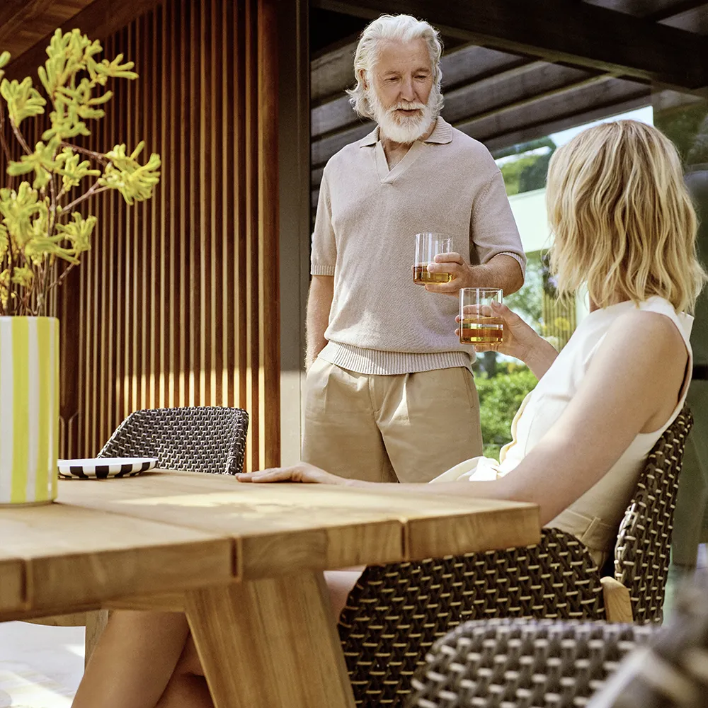 CALADIO lænestol DF3 teak 0205 salak 0240