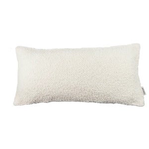 Scent dekorativ pude 30x60 cm Hvid