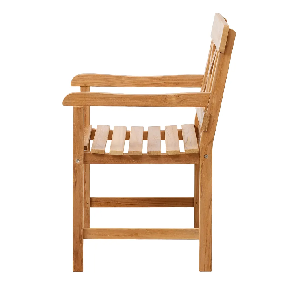 Sofiero lænestol Teak