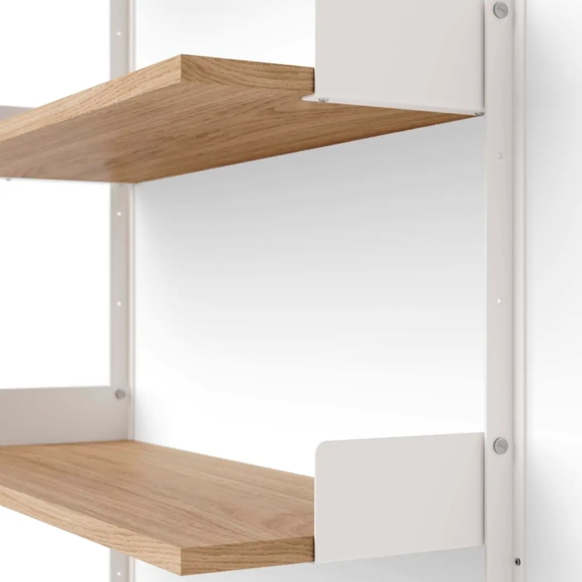 New Works Bibliotekshylde Eg/Hvid