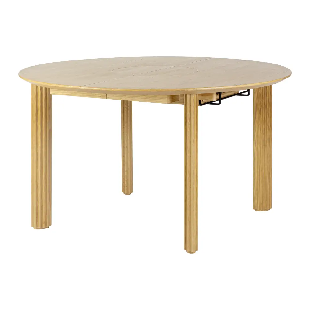 Comfort Circle Spisebord med udtræk 132-202x132 Oak