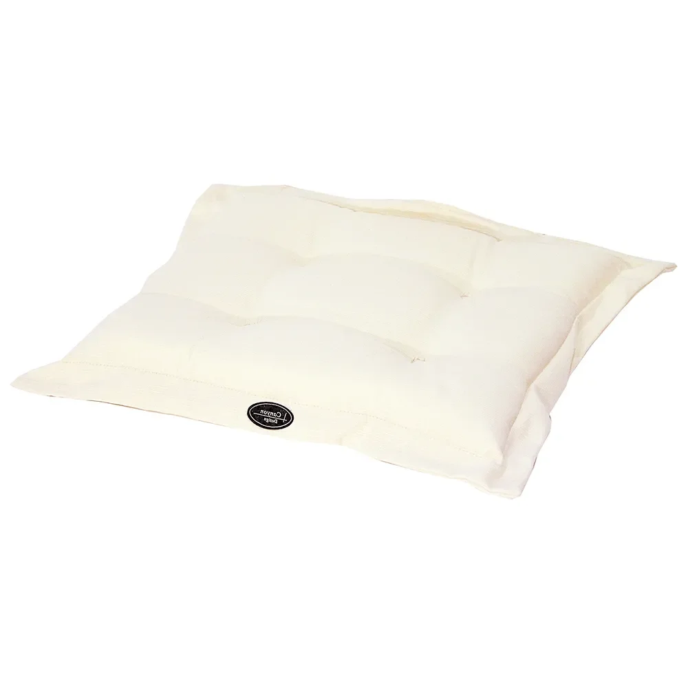 Fritab, Canyon siddepude tyk 42x45 cm strukturdralon Offwhite