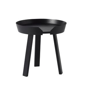 Around sofabord Ø45 cm- Black 