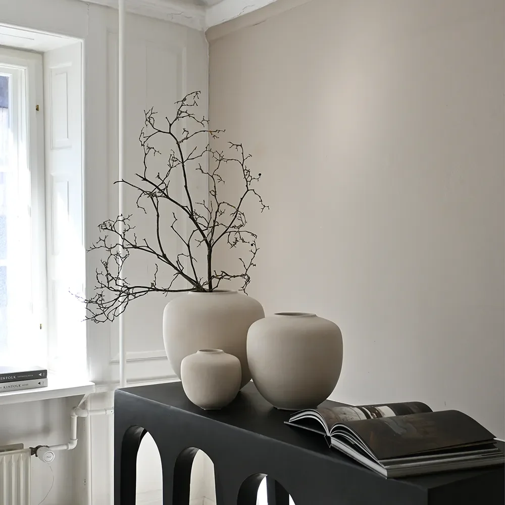 Bow Konsolbord, stort - Coffee