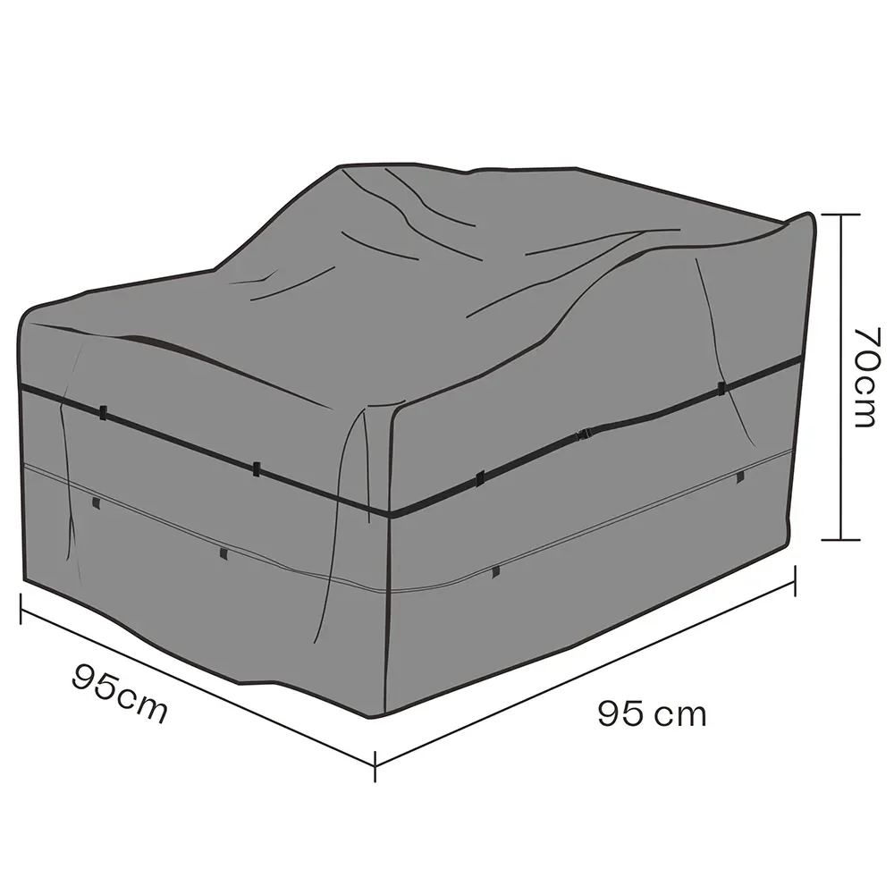 Møbelbeskyttelse Lænestol 95x95 cm Premium