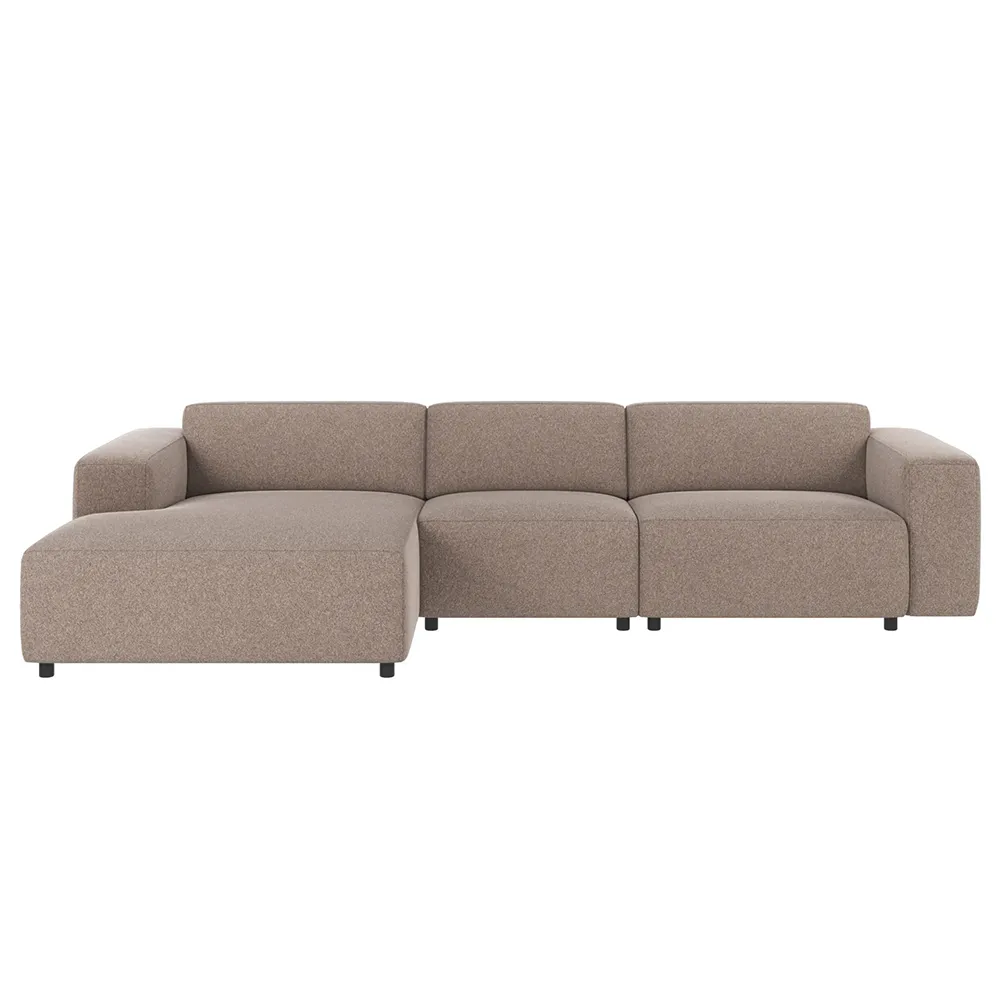 Rowico Home, Willard sofa 4-personers sofa chaiselong venstre stof Brenda beige