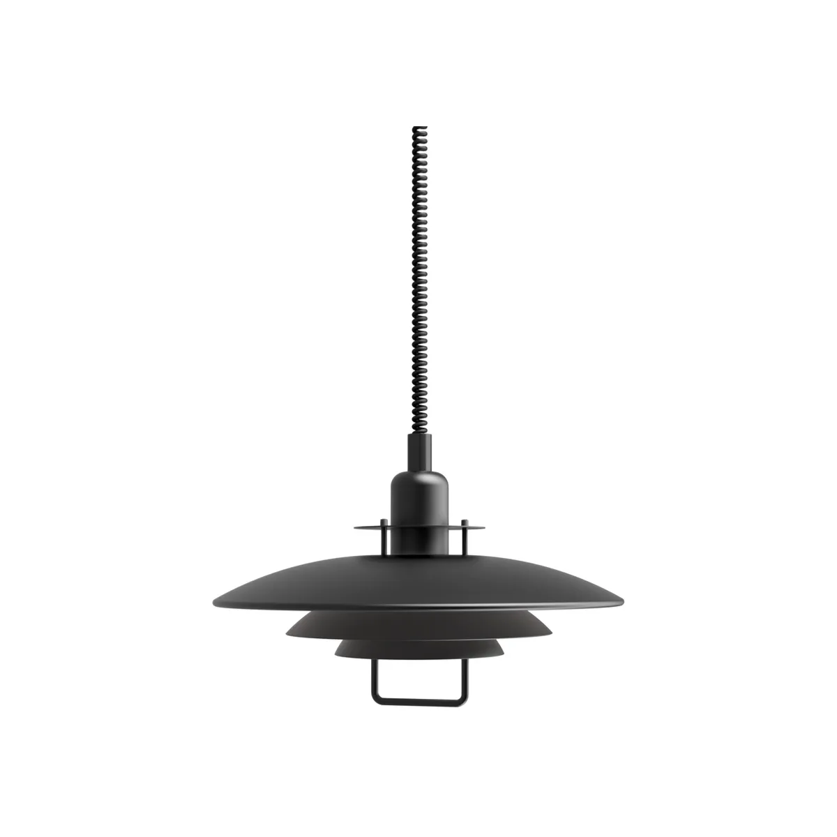 Primus II loftpendel Ø43 cm metal sort