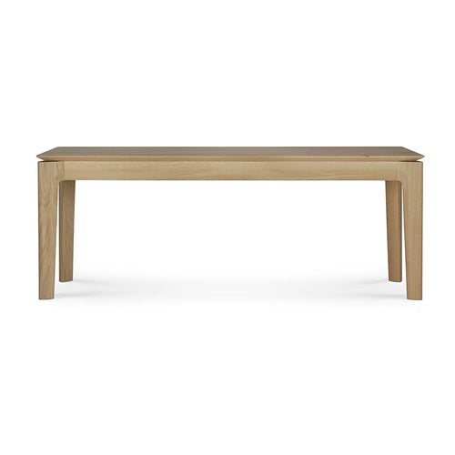 Bok Bænk Lakeret teak 35X126 cm