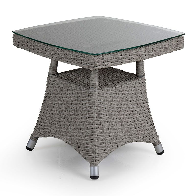 Ashfield Sidebord 50x50 cm Grå Brafab