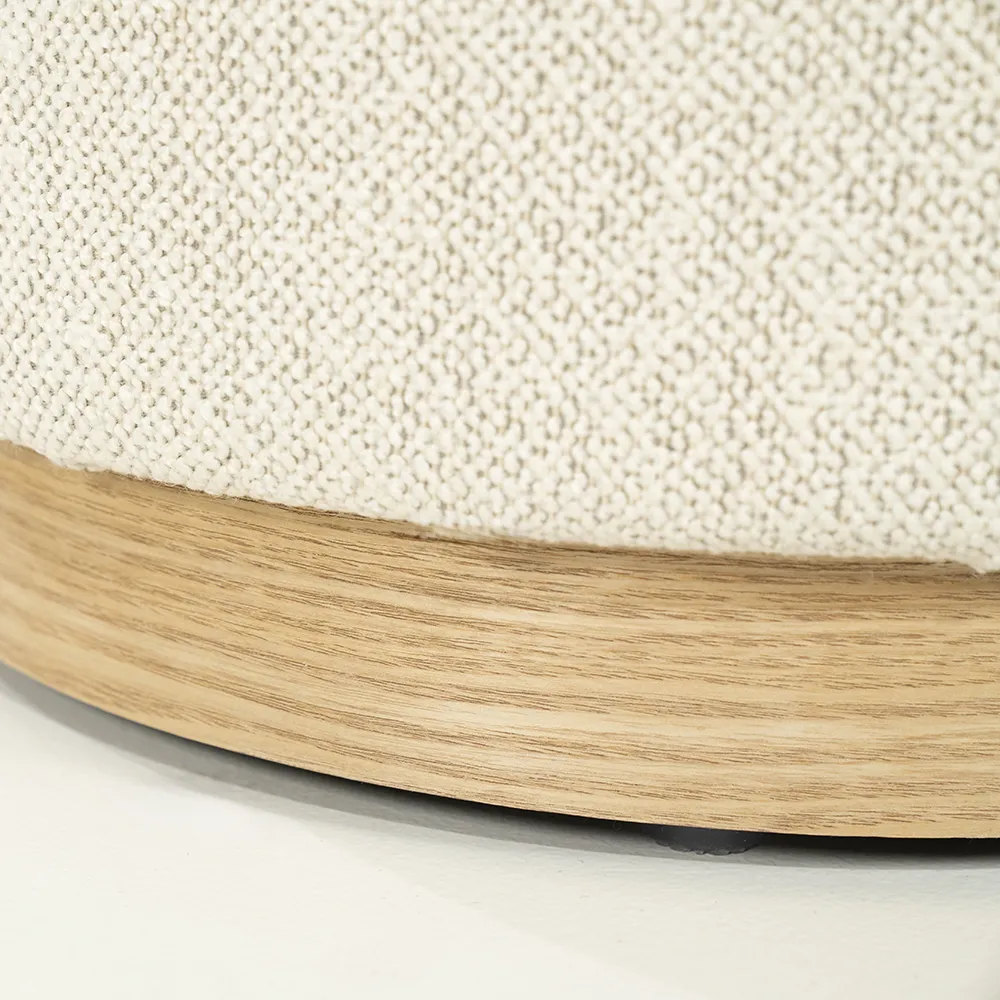 Puf Avah Small Beige