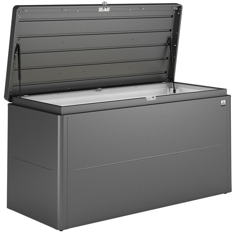 Loungebox 160 cm mørkegrå