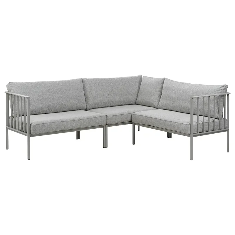 Upper sofa-sæt Vänster Light grey / Digi Grey