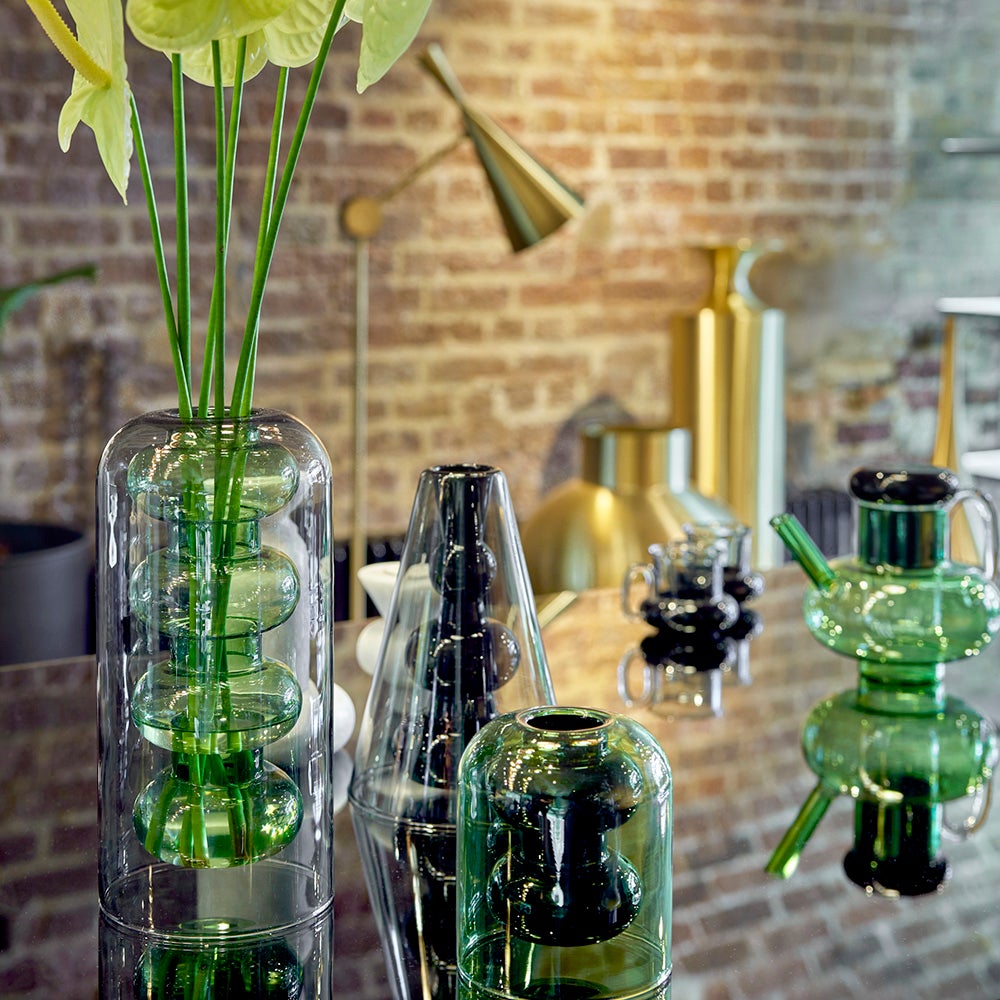  Bump Vase Høj Grøn