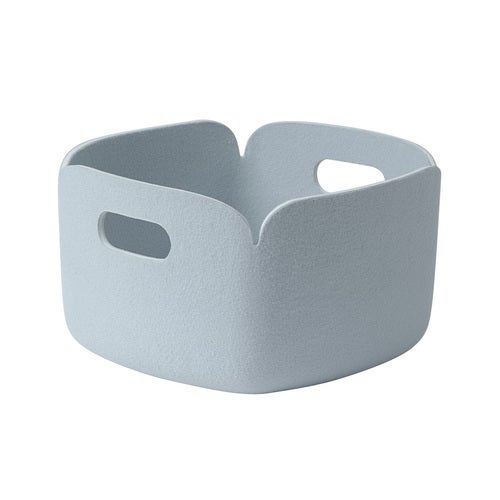 Restore Basket opbevaringskasse 28 x 28 cm - Light Blue 