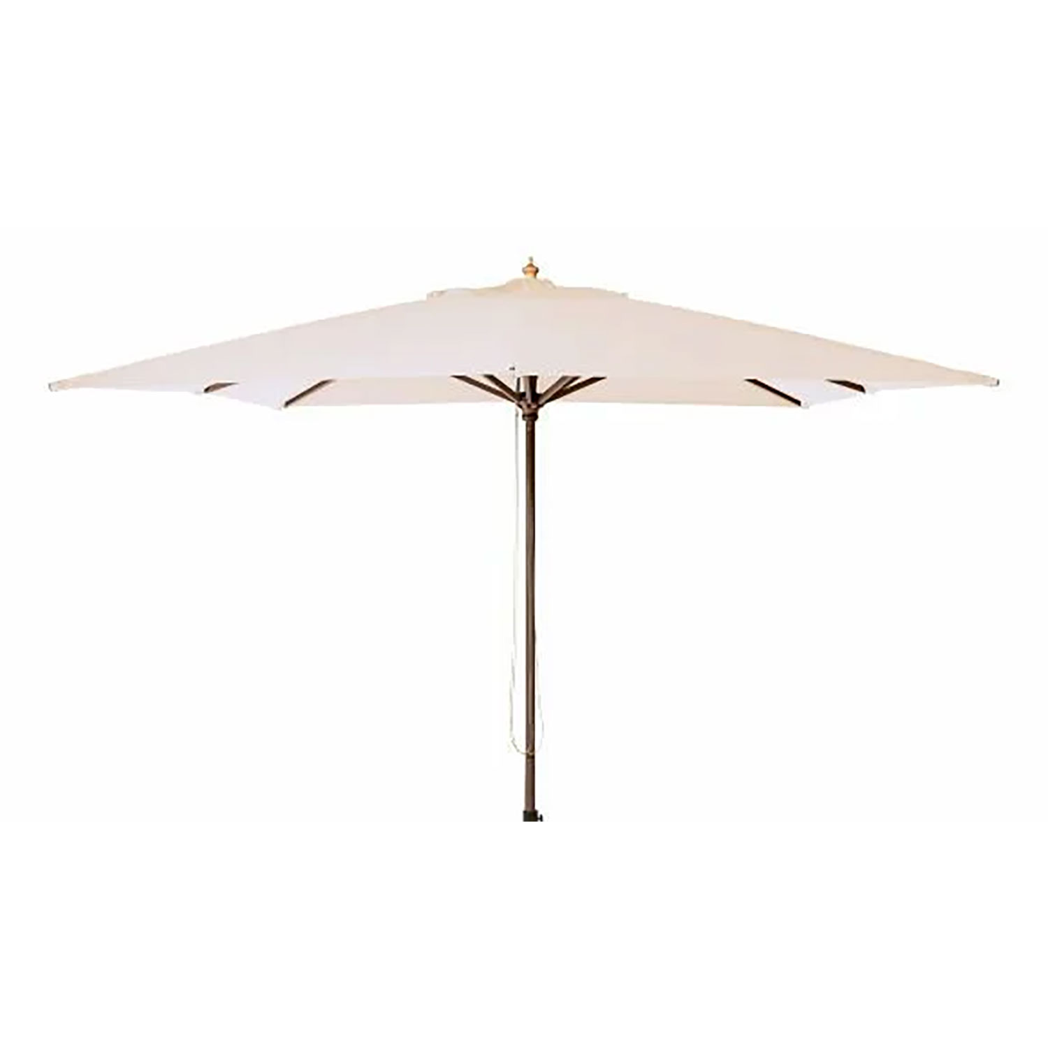Cinas Alezio 300×300 cm parasol Træramme off-white