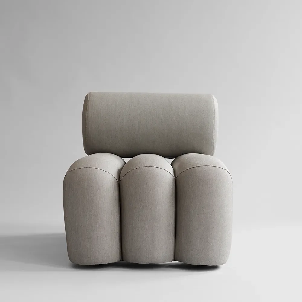 Foku Lænestol - Taupe