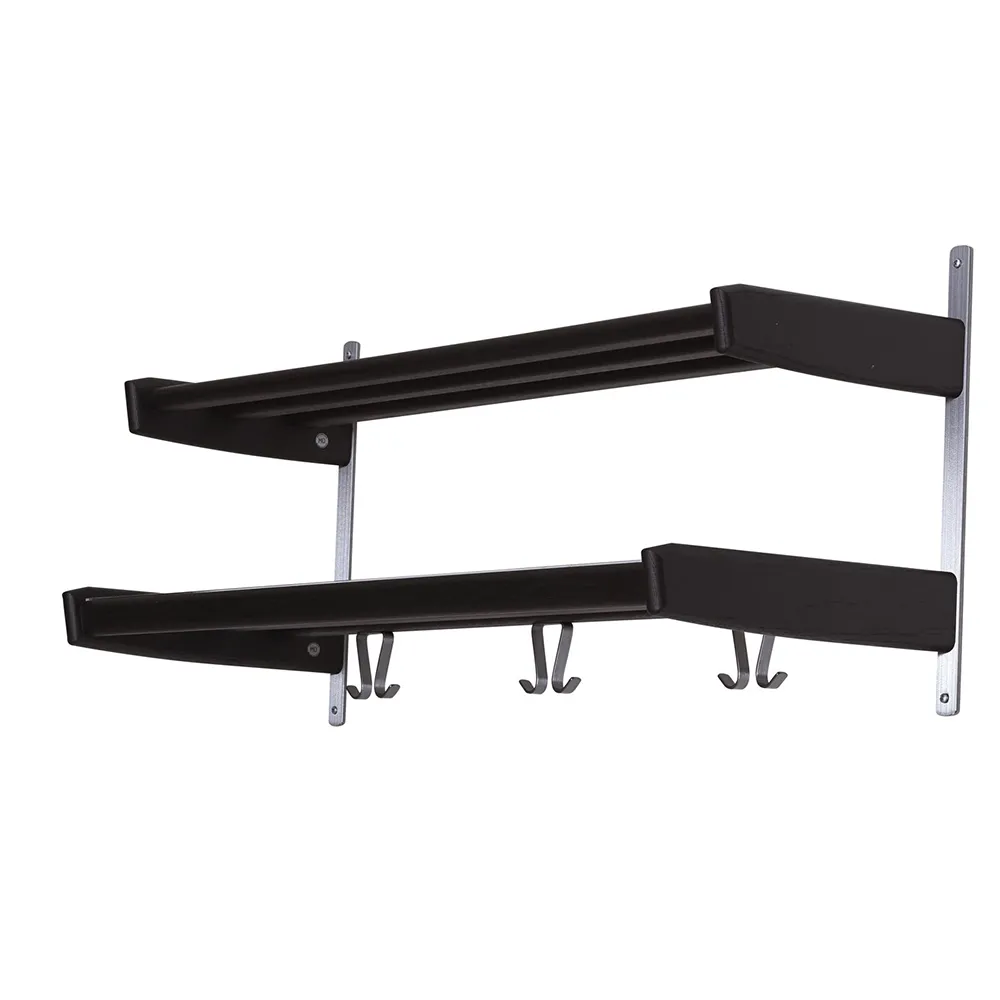 Oscarssons Möbel, Meja Hattehylde 90 cm 2 hylder Sortbejdset eg