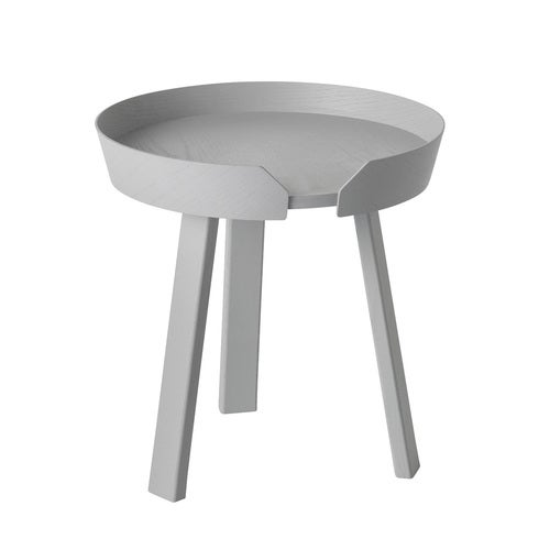 Around sofabord Ø45 cm- Grey 