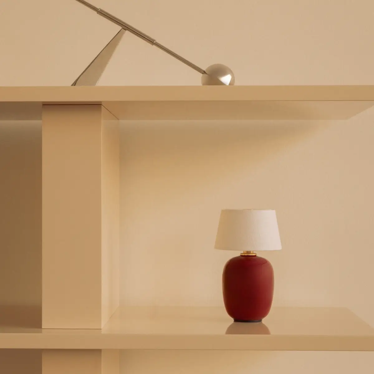  Torso Bærbar Lampe Rubin