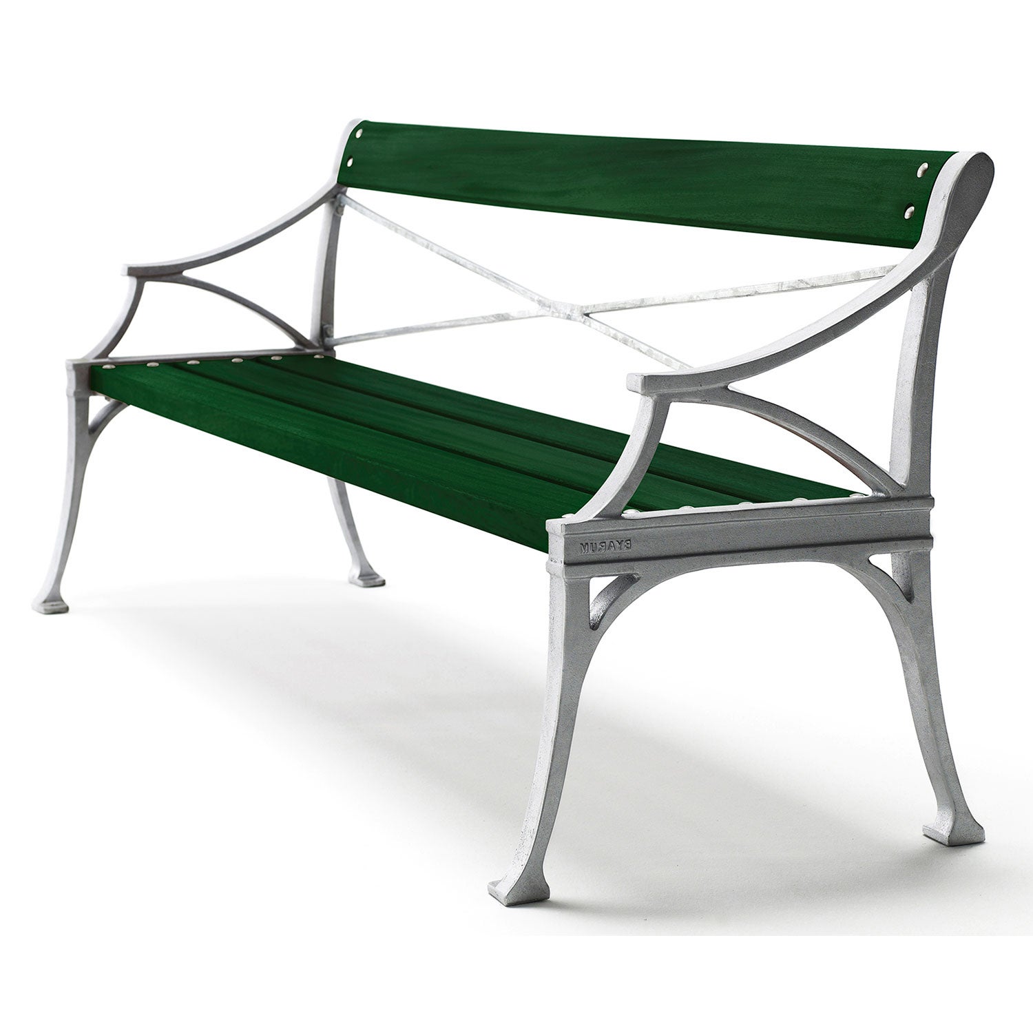 Byarums Bruk, Lessebo sofa natur/grøn lakeret fyrretræ